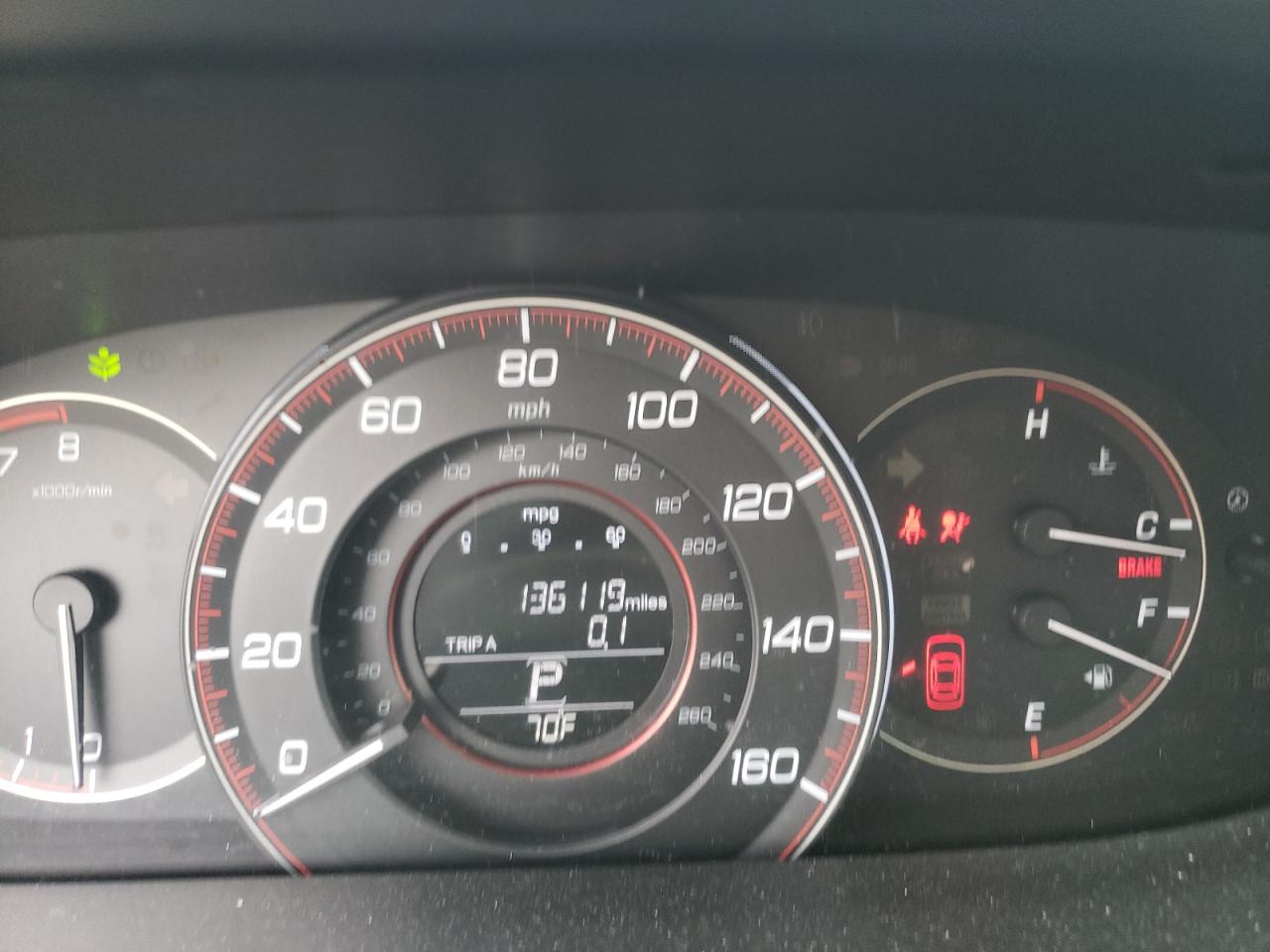 Photo 8 from auction – 2014 HONDA ACCORD SPO with VIN 1HGCR2F54EA006162