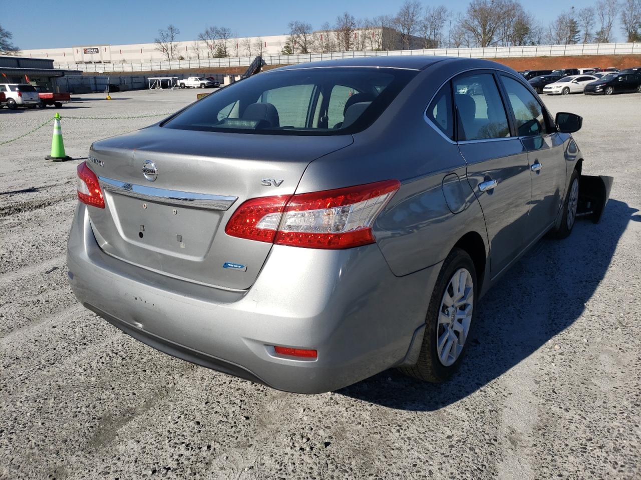Photo 4 from auction – 2013 NISSAN SENTRA S with VIN 3N1AB7AP2DL732550