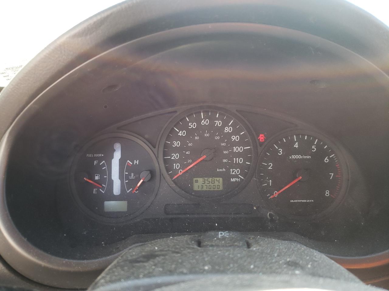 Photo 8 from auction – 2007 SUBARU IMPREZA 2. with VIN JF1GD61657H521564
