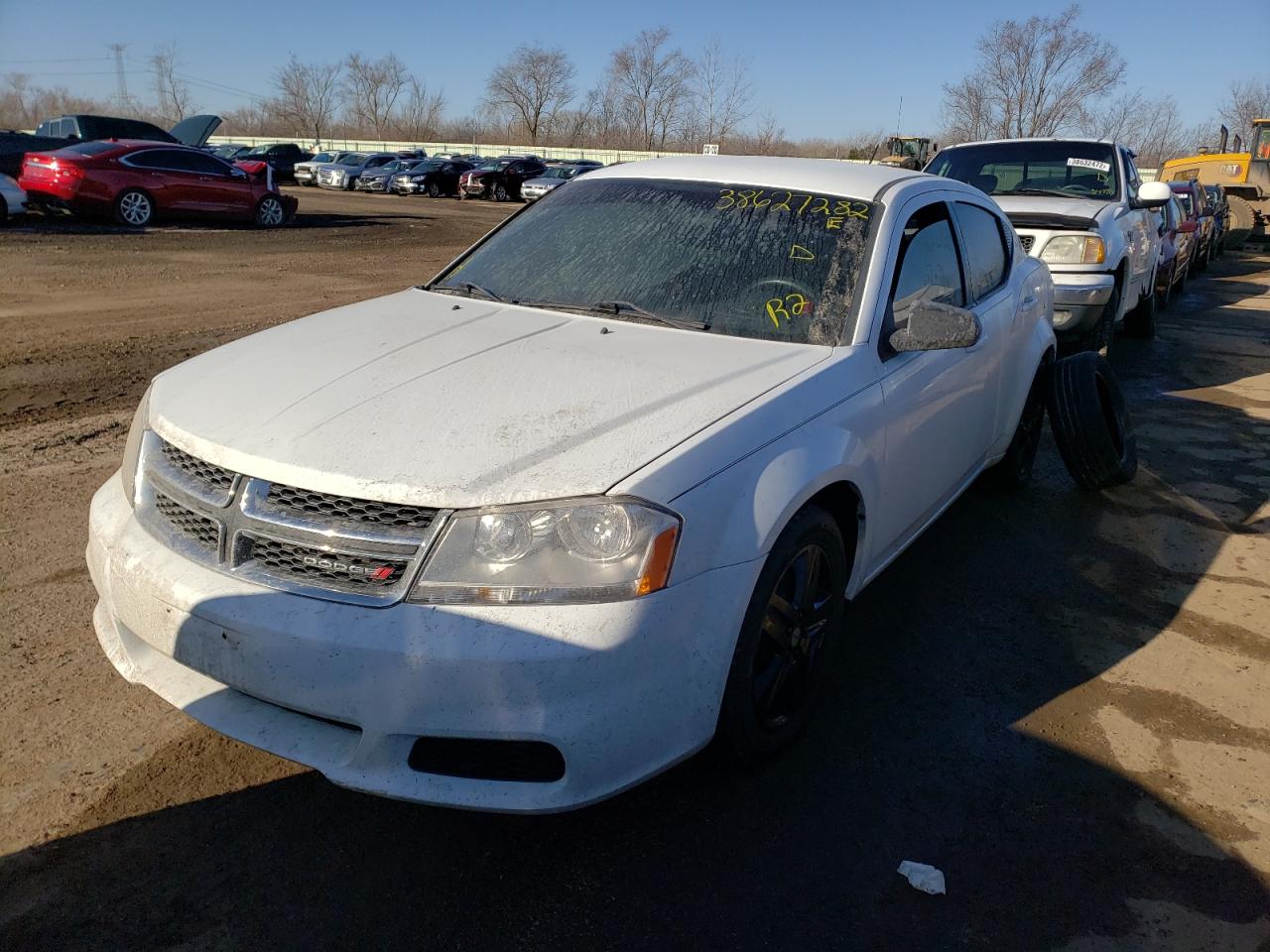 Photo 2 from auction – 2012 DODGE AVENGER SE with VIN 1C3CDZAB8CN231827
