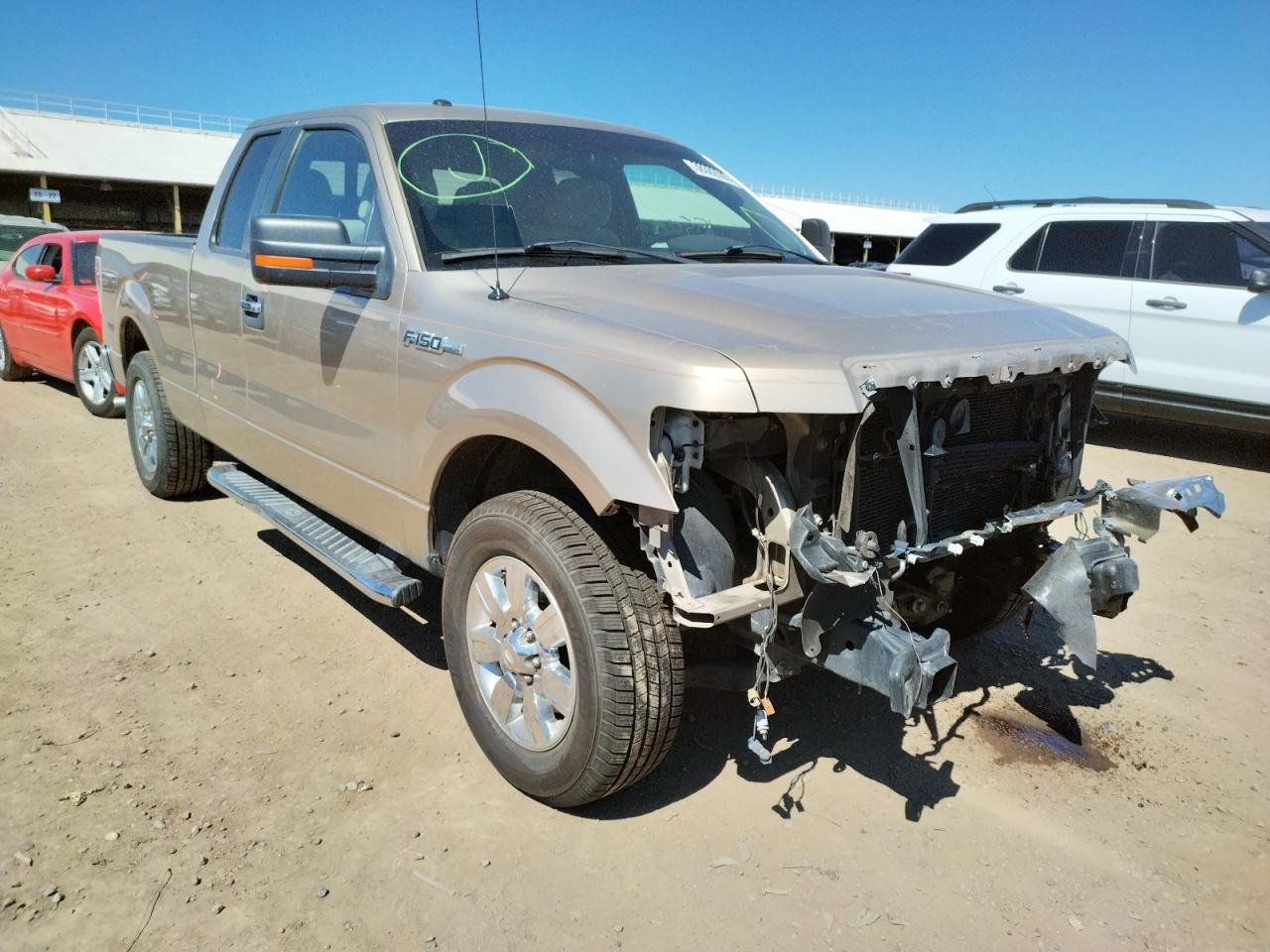 FORD F150 SUPER 2011 مع رقم تعريف المركبة 1FTEX1CM3BFA13413 - صورة من المزاد