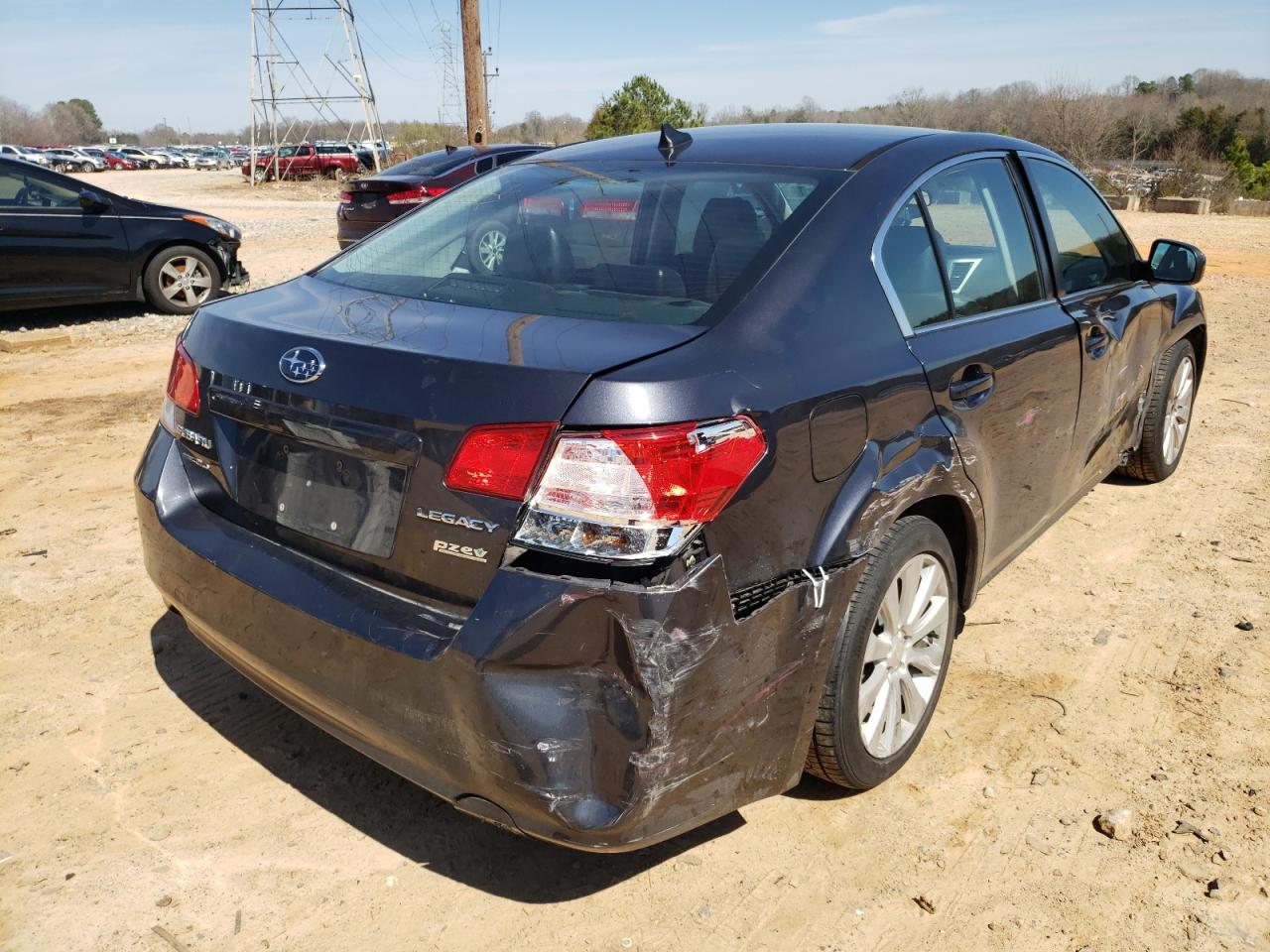 Photo 4 from auction – 2011 SUBARU LEGACY 2.5 with VIN 4S3BMBJ68B3235582