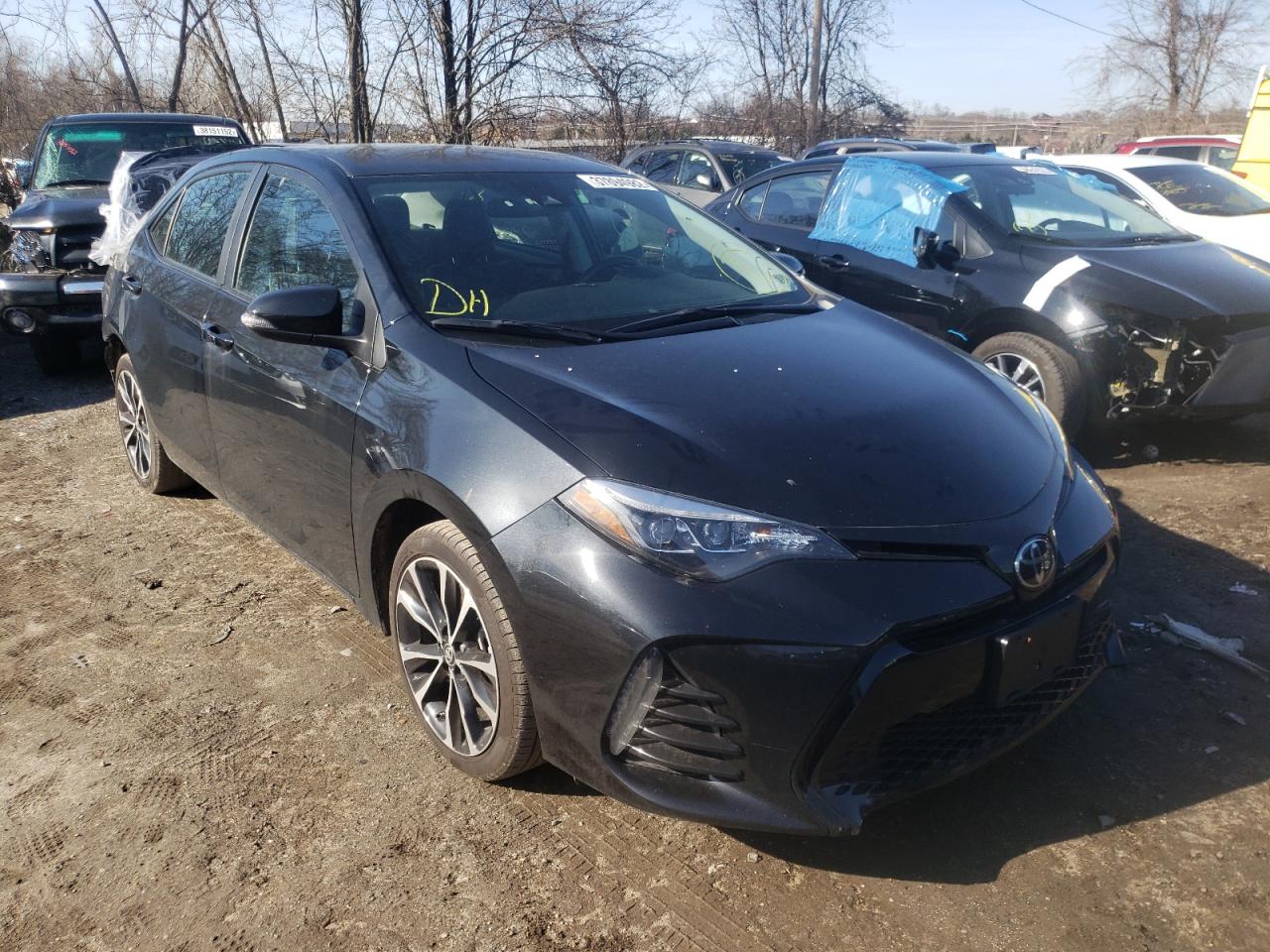 TOYOTA COROLLA L 2019 with VIN 2T1BURHE8KC227320 - Photo from auction