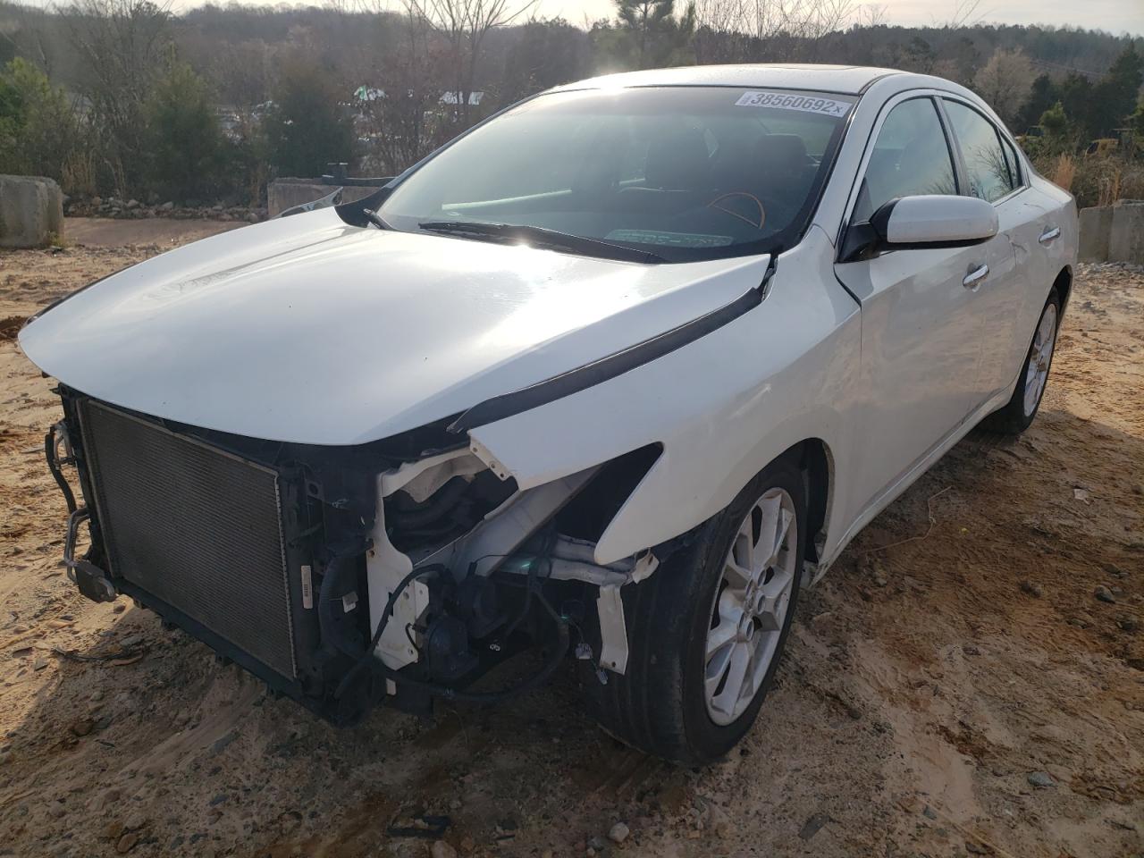 Photo 2 from auction – 2013 NISSAN MAXIMA S with VIN 1N4AA5AP6DC846668