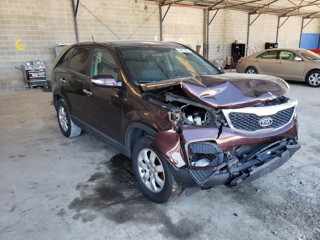 KIA SORENTO BA 2012 with VIN 5XYKT4A18CG226588 - Photo from auction