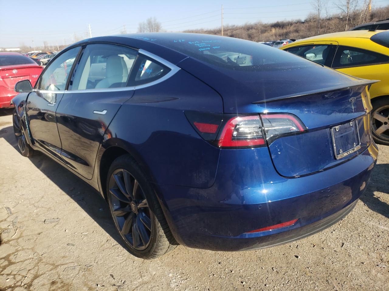 Photo 3 from auction – 2018 TESLA MODEL 3 with VIN 5YJ3E1EB2JF074182