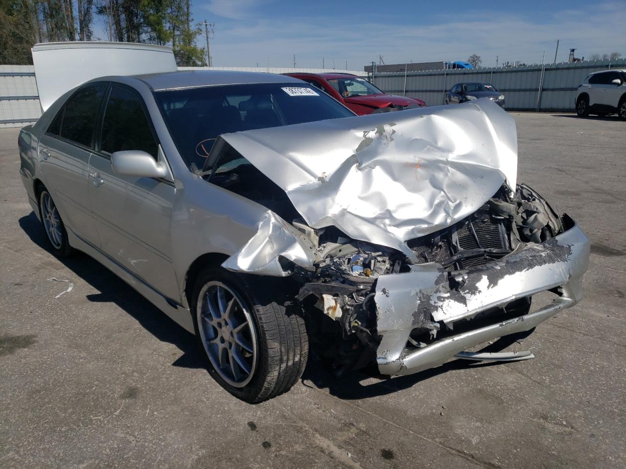 TOYOTA CAMRY LE 2006 with VIN 4T1BF32K86U119662 - Photo from auction