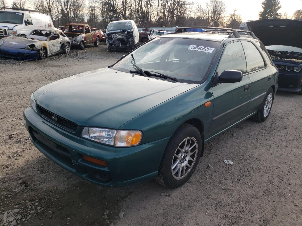 Photo 2 from auction – 2000 SUBARU IMPREZA L with VIN JF1GF4354YG809988