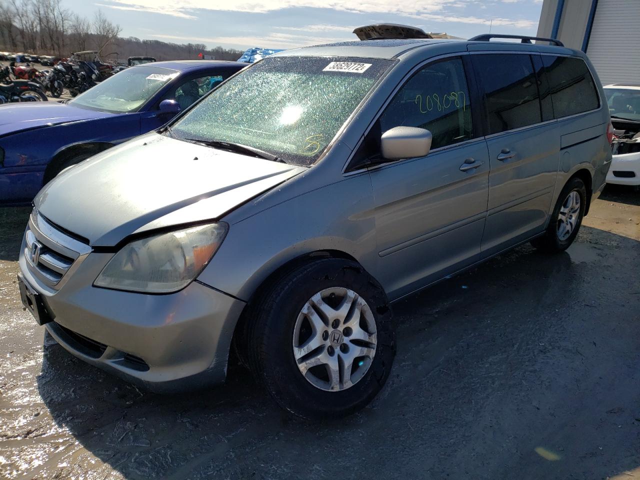 Photo 2 from auction – 2007 HONDA ODYSSEY EX with VIN 5FNRL38767B024798