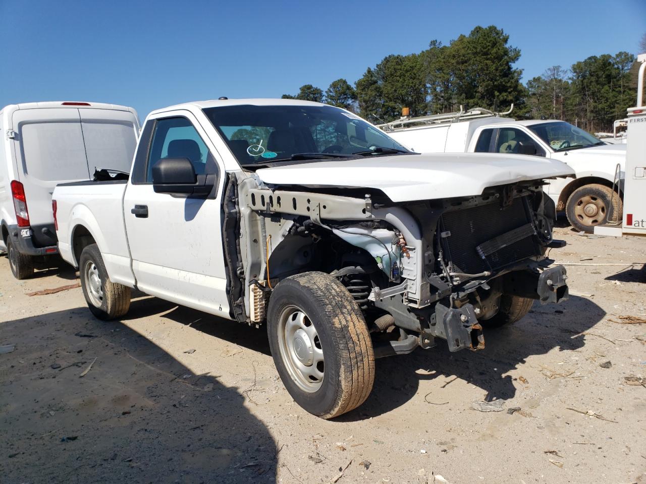FORD F150 2019 with VIN 1FTMF1CB9KFA05801 - Photo from auction