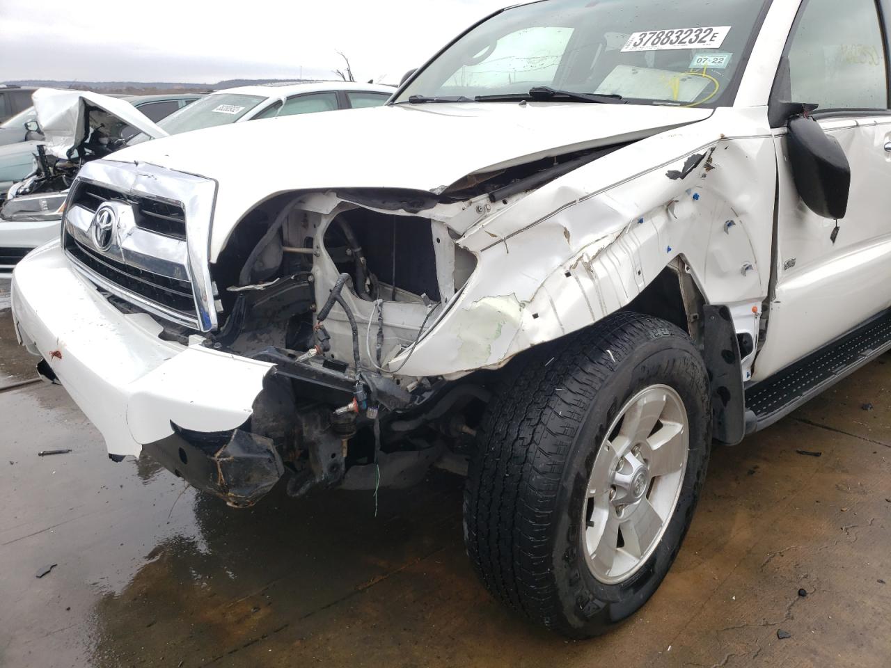 Photo 9 from auction – 2007 TOYOTA 4RUNNER SR with VIN JTEZU14R978089780