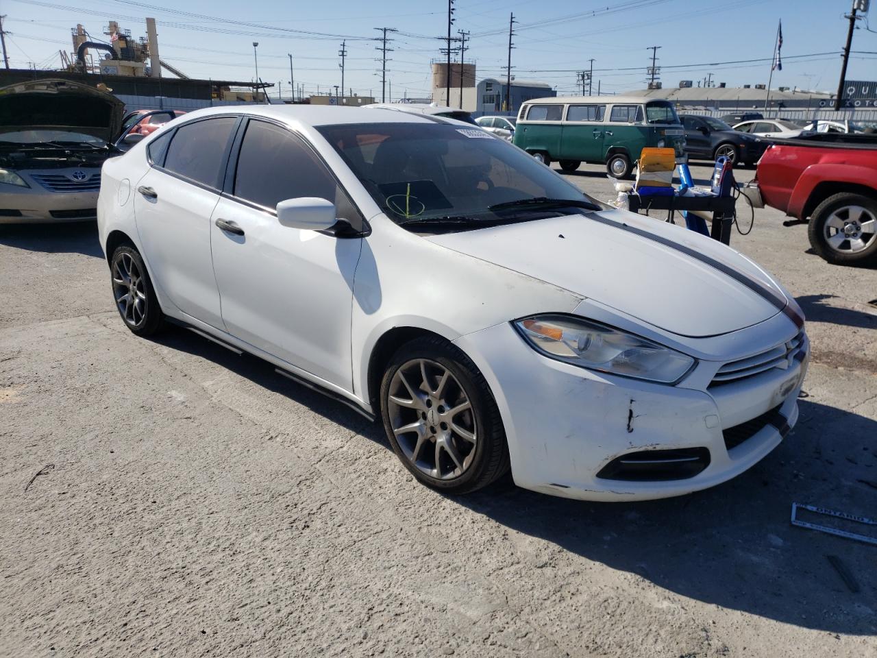 DODGE DART SE 2013 with VIN 1C3CDFAA7DD296990 - Photo from auction