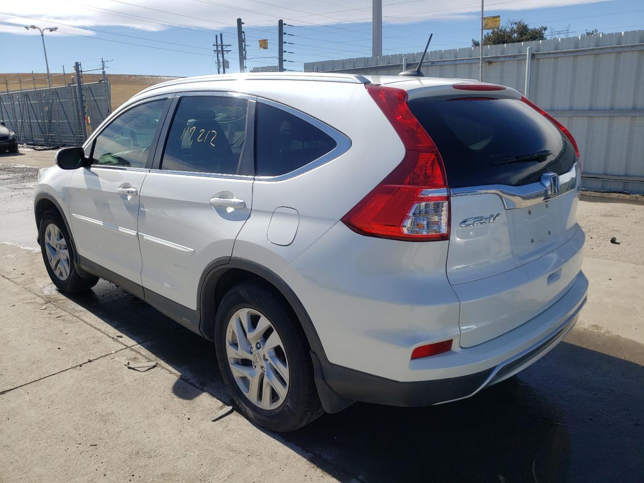 Photo 3 from auction – 2016 HONDA CR-V EXL with VIN 5J6RM4H76GL009583