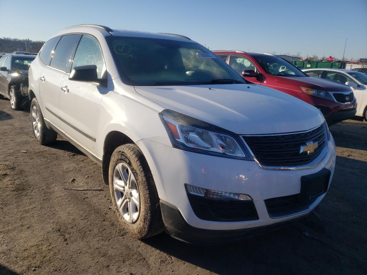 CHEVROLET TRAVERSE L 2017 with VIN 1GNKRFED6HJ108987 - Photo from auction