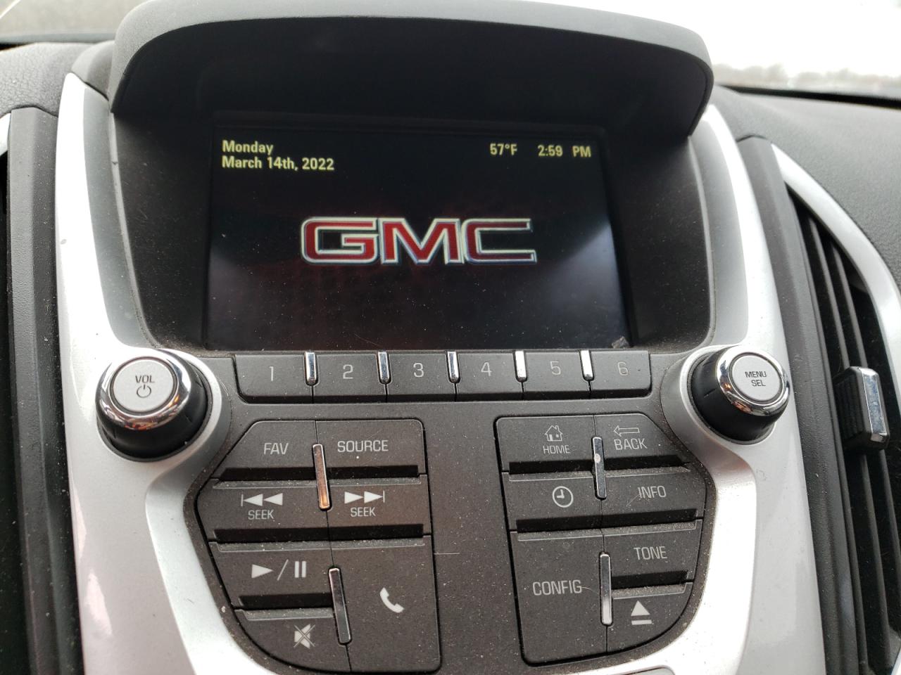 Photo 9 from auction – 2012 GMC TERRAIN SL with VIN 2GKALWEK7C6126378