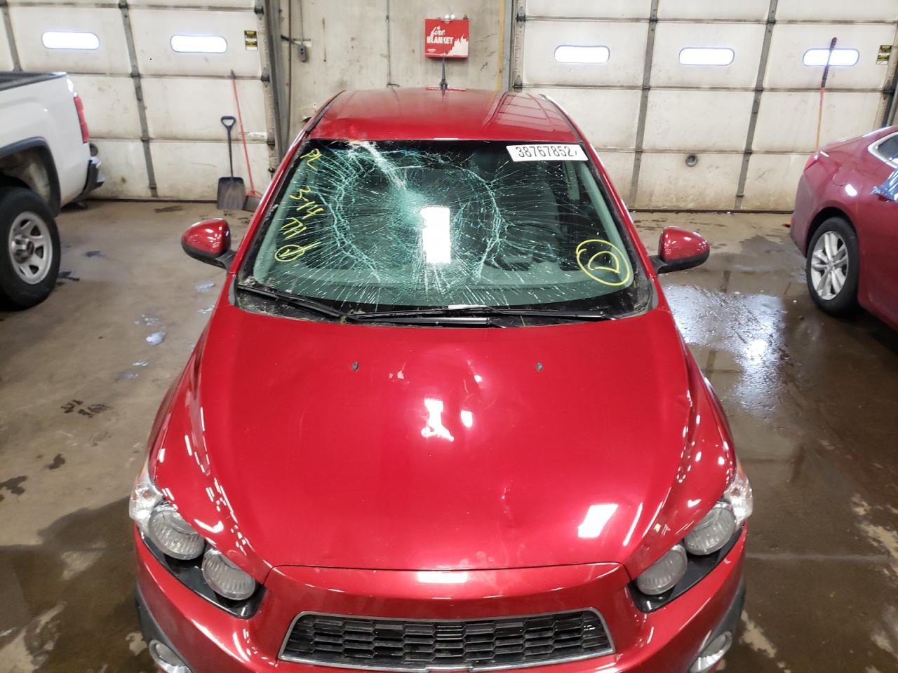 Photo 9 from auction – 2012 CHEVROLET SONIC LT with VIN 1G1JC5SH1C4128006