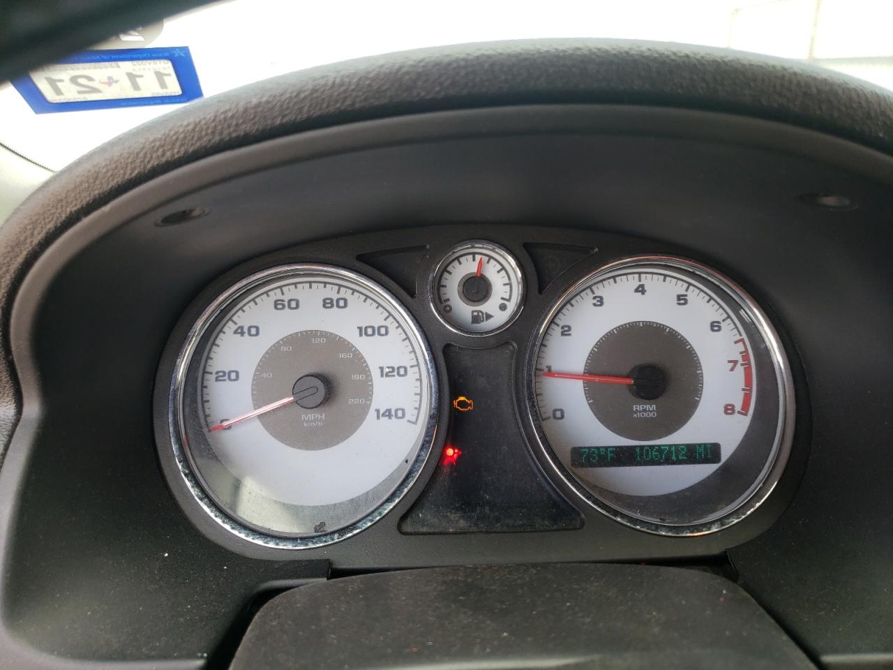 Photo 8 from auction – 2008 CHEVROLET COBALT LT with VIN 1G1AL18F787332376