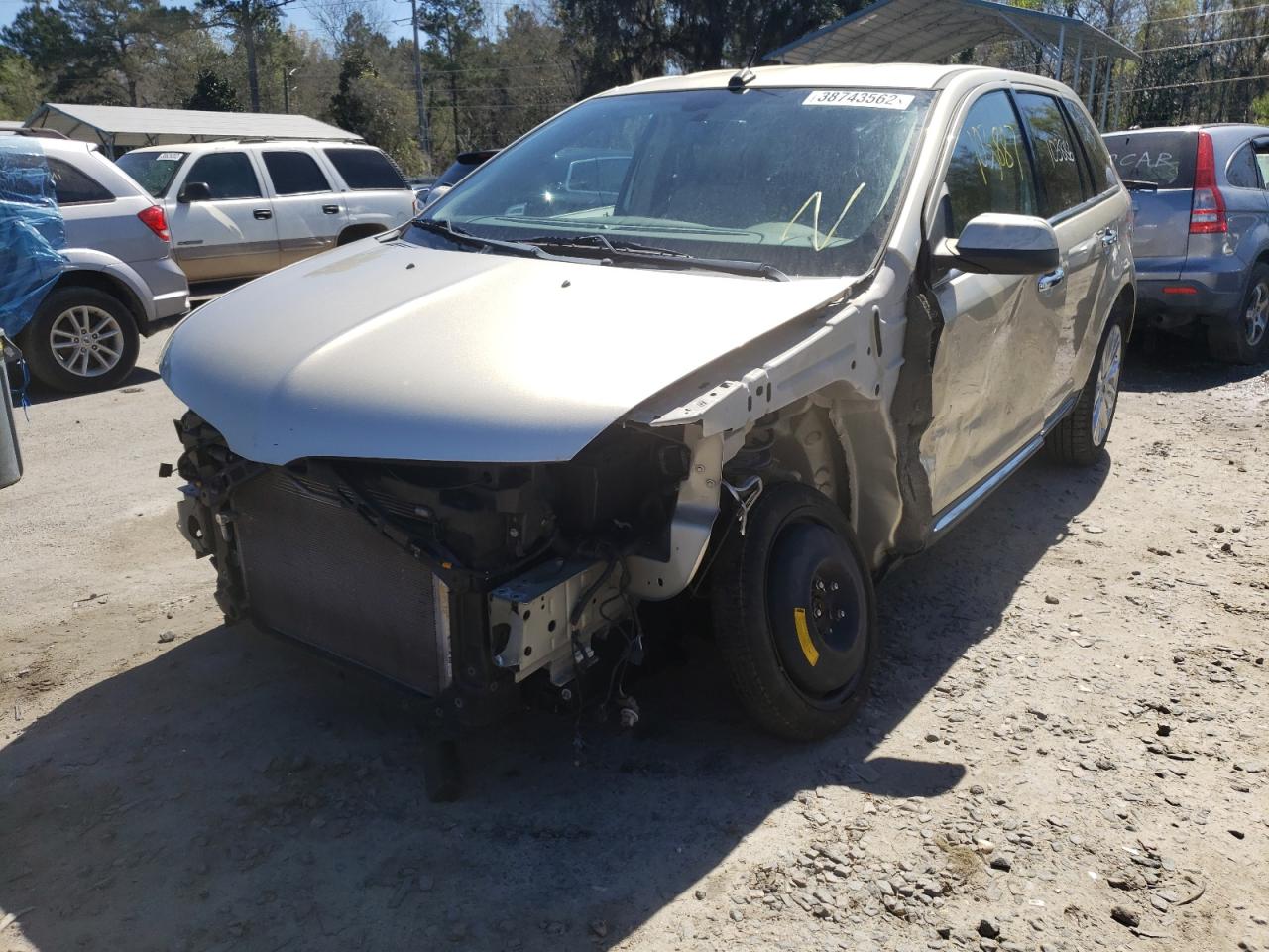 Photo 2 from auction – 2011 LINCOLN MKX with VIN 2LMDJ6JK0BBJ19749