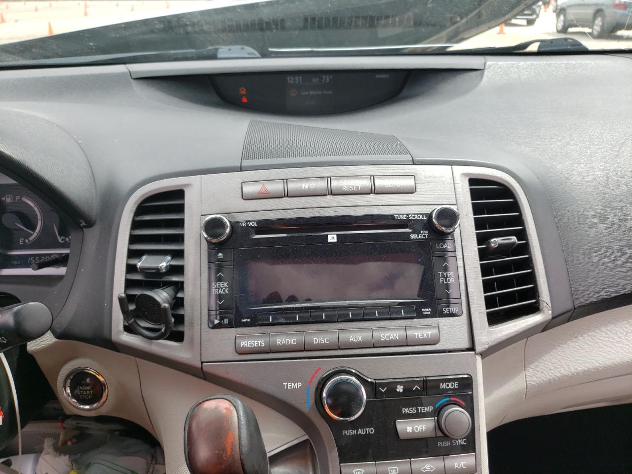 Photo 9 from auction – 2010 TOYOTA VENZA with VIN 4T3ZK3BB9AU033447
