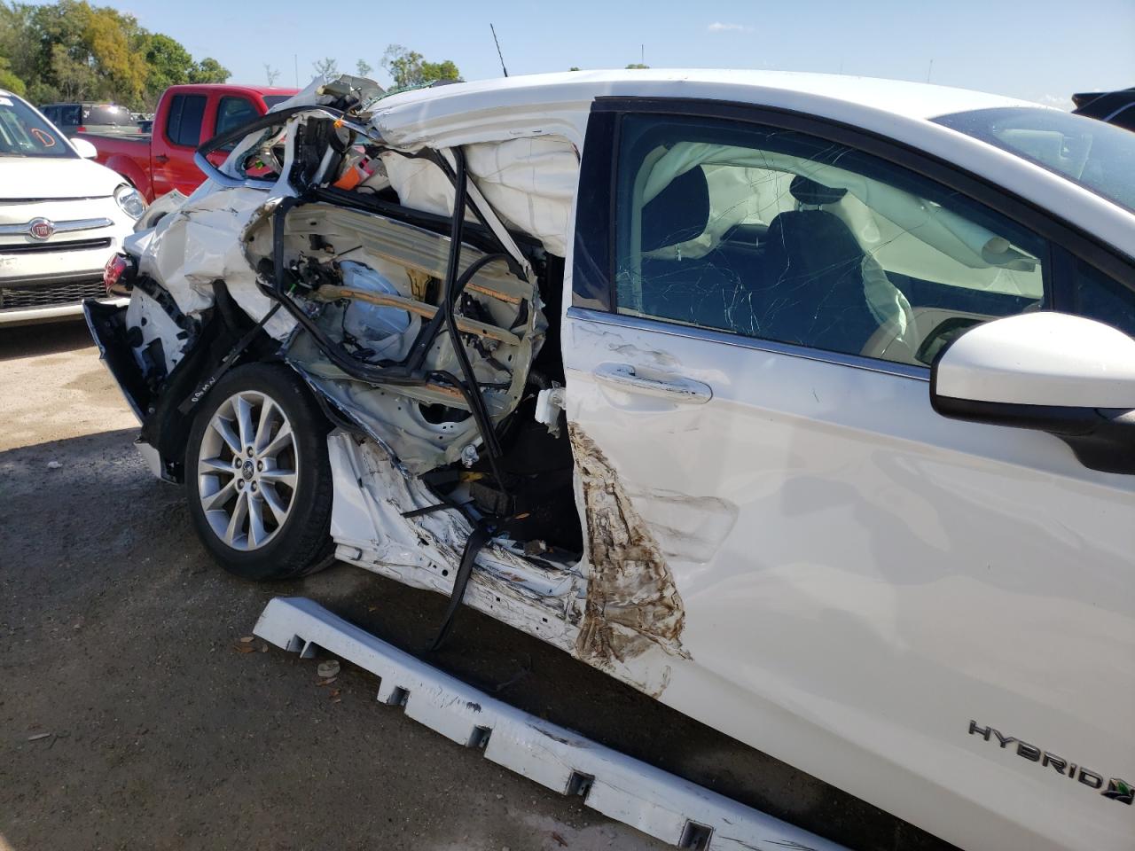 Photo 9 from auction – 2017 FORD FUSION SE with VIN 3FA6P0LUXHR131152