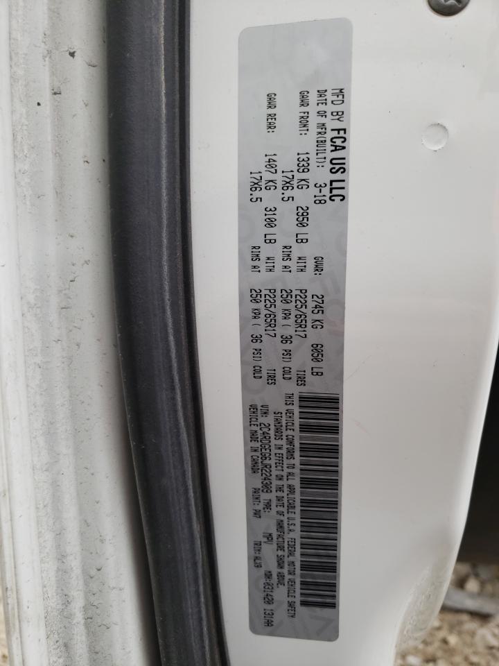 Photo 10 from auction – 2018 DODGE GRAND CARA with VIN 2C4RDGEG6JR224309