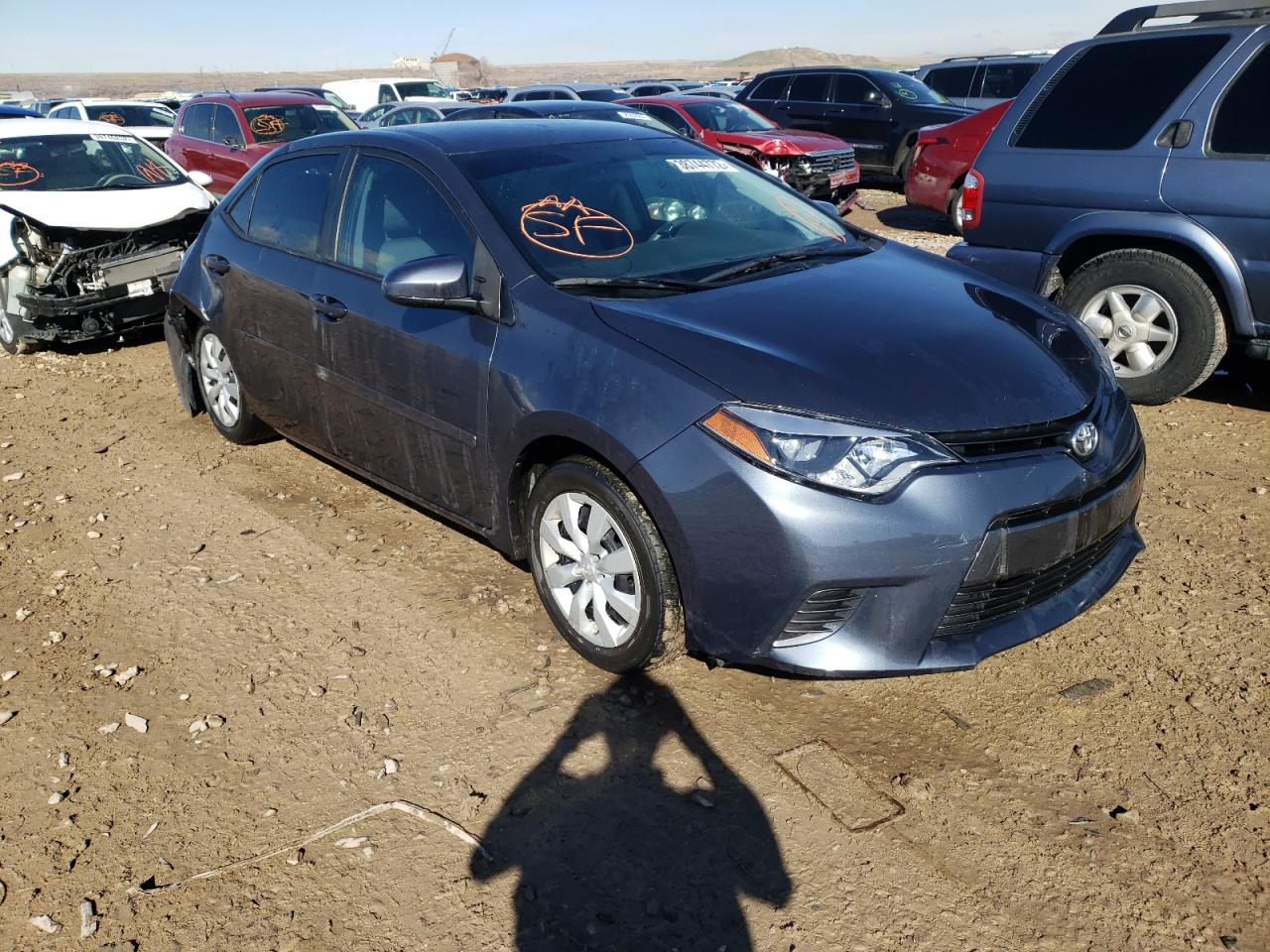 TOYOTA COROLLA L 2016 with VIN 2T1BURHE6GC678561 - Photo from auction