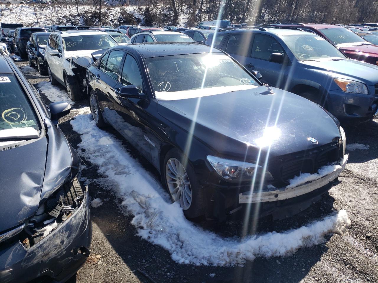 BMW ALPINA B7 2013 with VIN WBAYB6C5XDD223763 - Photo from auction