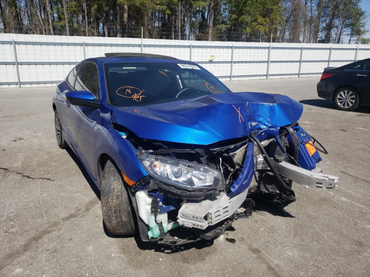 HONDA CIVIC LX 2017 with VIN 2HGFC4B02HH303487 - Photo from auction