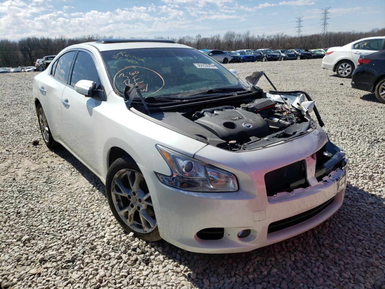 NISSAN MAXIMA S 2014 with VIN 1N4AA5AP9EC438070 - Photo from auction