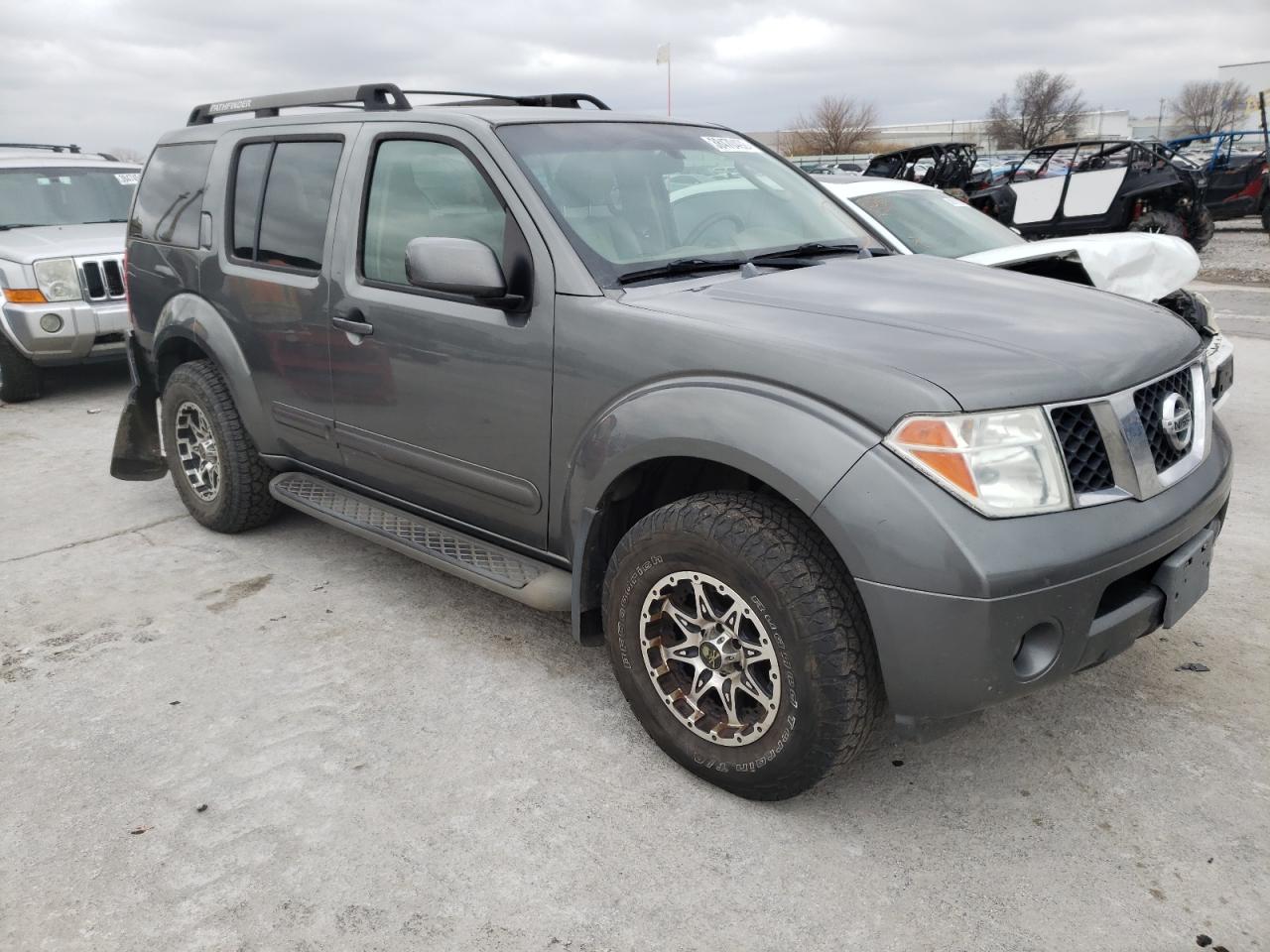 NISSAN PATHFINDER 2007 with VIN 5N1AR18W17C604427 - Photo from auction