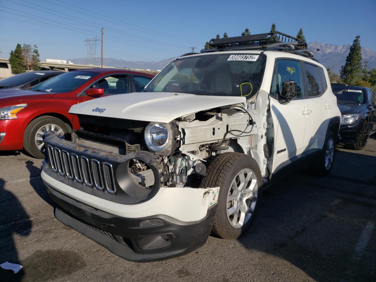 Photo 2 from auction – 2018 JEEP RENEGADE L with VIN ZACCJABB3JPH32858