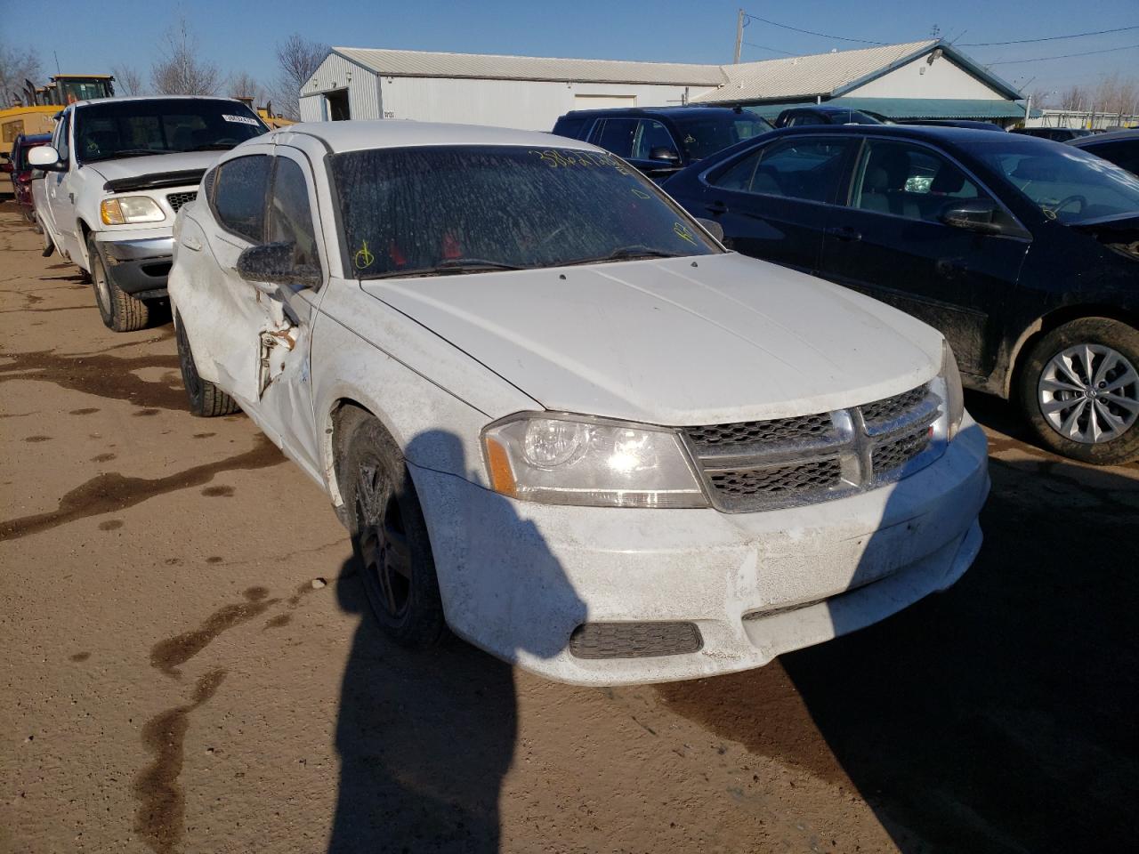 DODGE AVENGER SE 2012 with VIN 1C3CDZAB8CN231827 - Photo from auction
