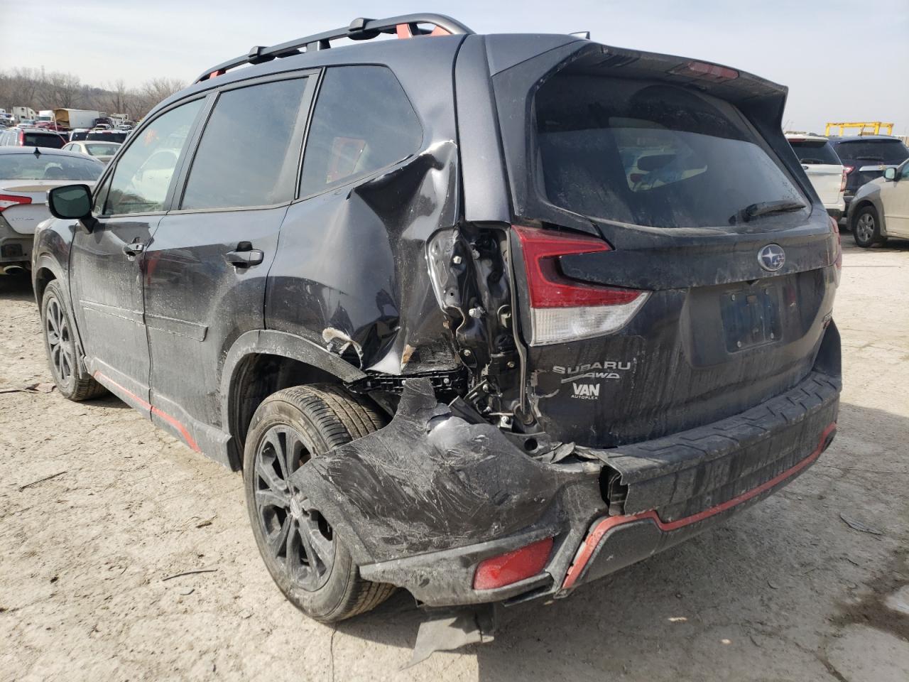 Photo 3 from auction – 2019 SUBARU FORESTER S with VIN JF2SKAPC2KH502202