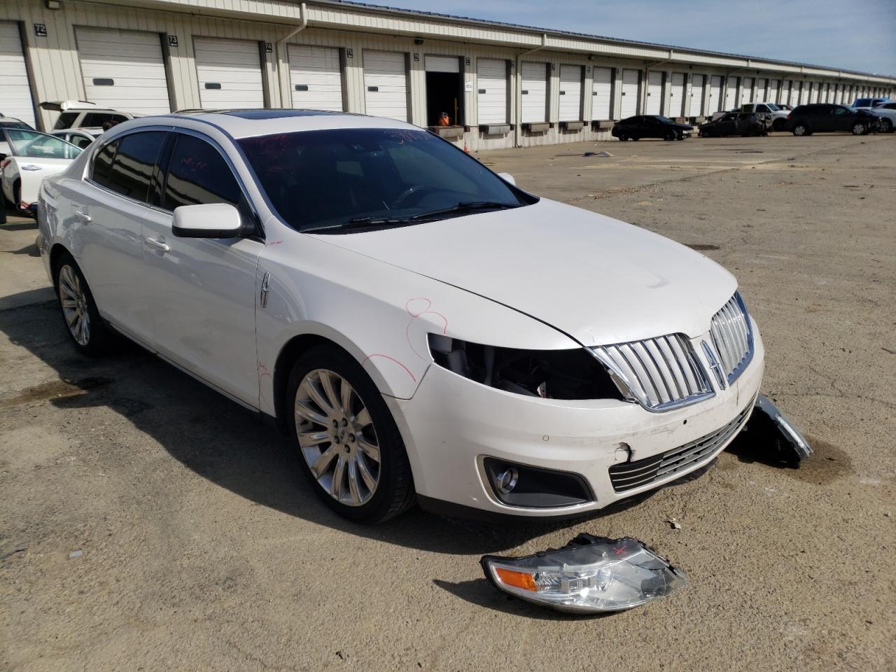 LINCOLN MKS 2010 with VIN 1LNHL9DR7AG608271 - Photo from auction