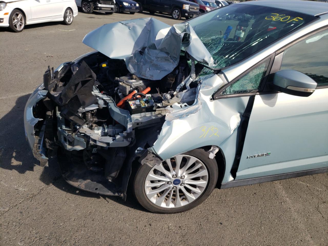 Photo 9 from auction – 2013 FORD C-MAX SE with VIN 1FADP5AU5DL541597