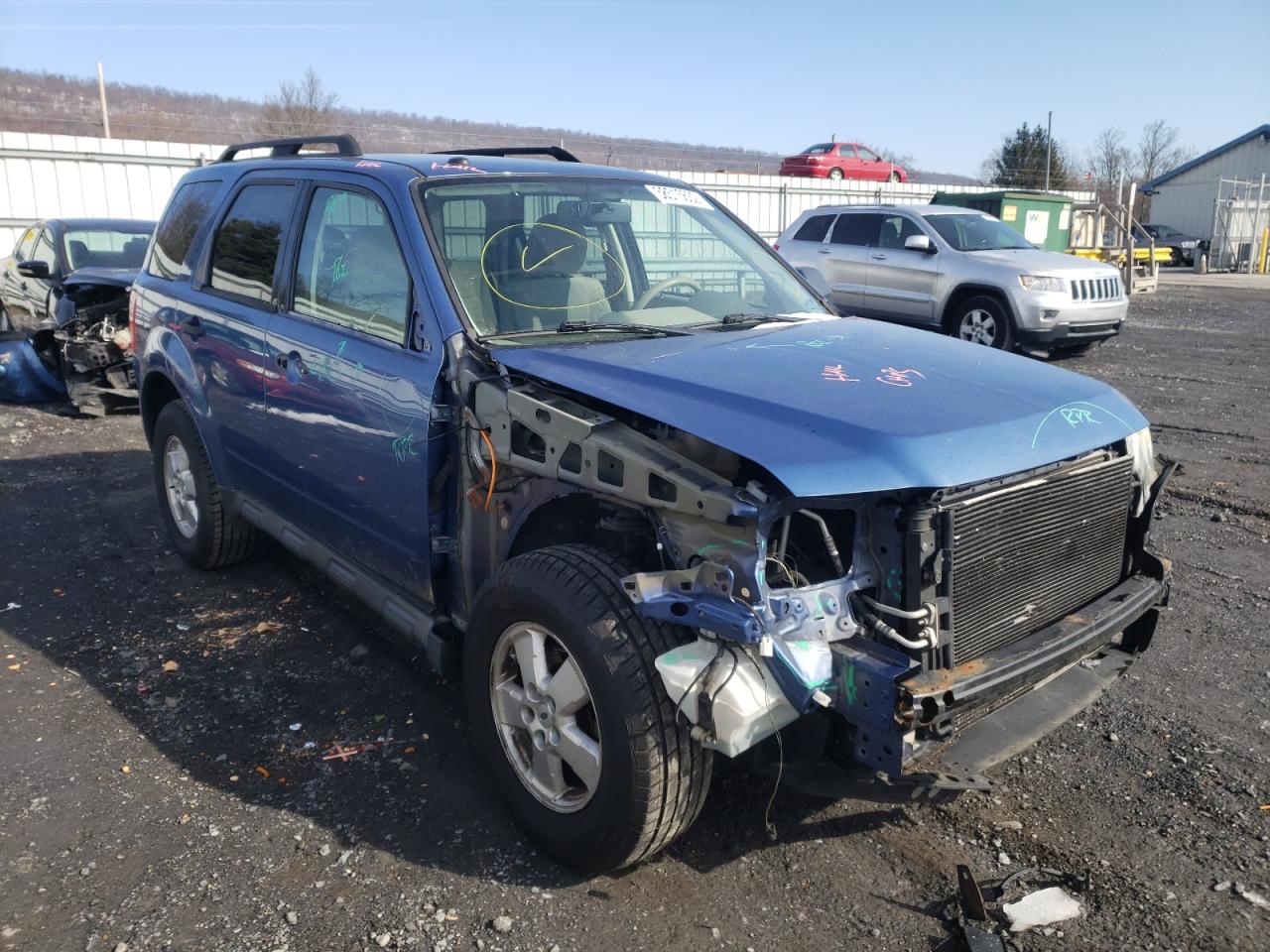 FORD ESCAPE XLT 2010 with VIN 1FMCU0DG4AKC41554 - Photo from auction