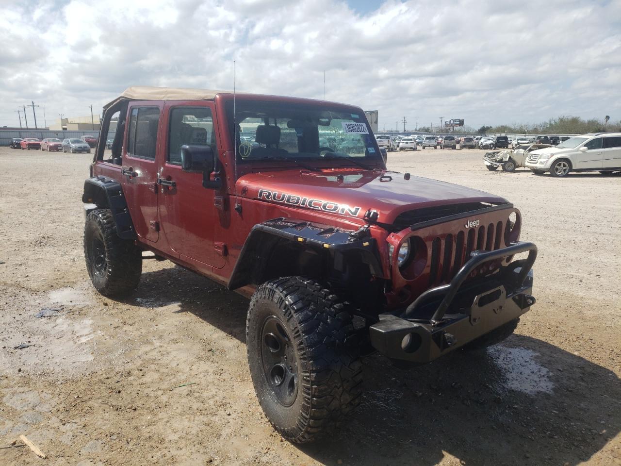JEEP WRANGLER U 2008 with VIN 1J8GA69118L592795 - Photo from auction