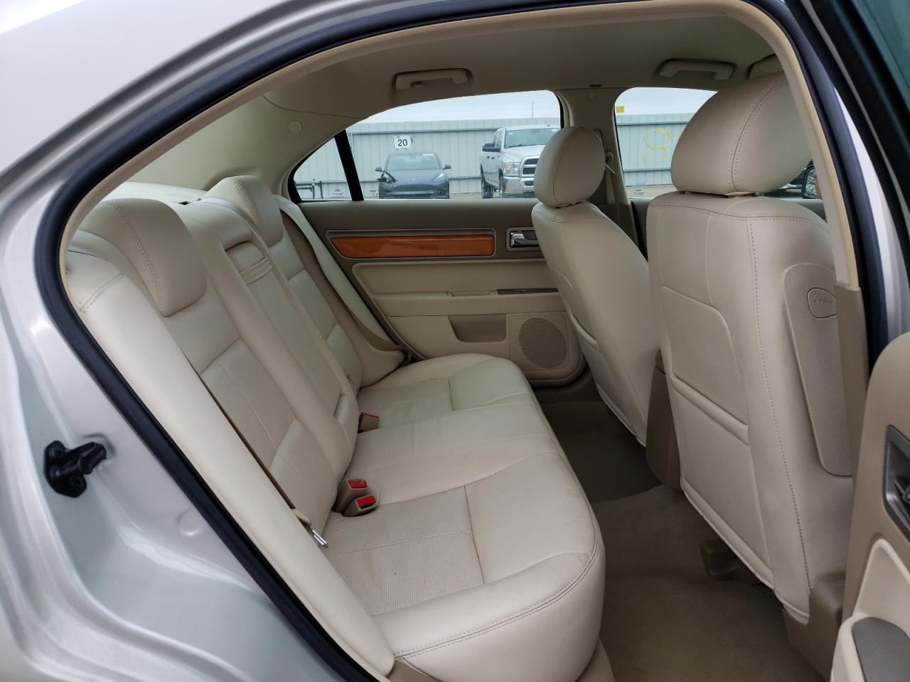 Photo 6 from auction – 2008 LINCOLN MKZ with VIN 3LNHM26T68R637499