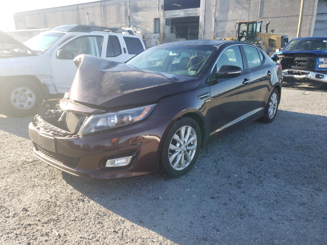 Photo 2 from auction – 2014 KIA OPTIMA EX with VIN 5XXGN4A72EG335379