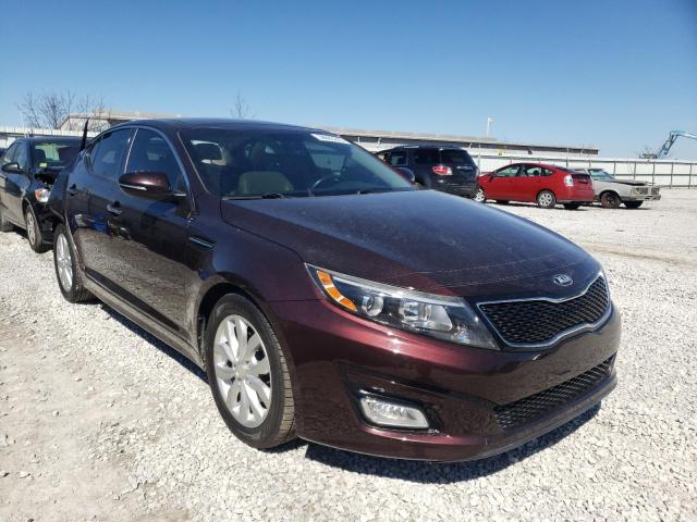 KIA OPTIMA EX 2014 with VIN 5XXGN4A76EG302840 - Photo from auction