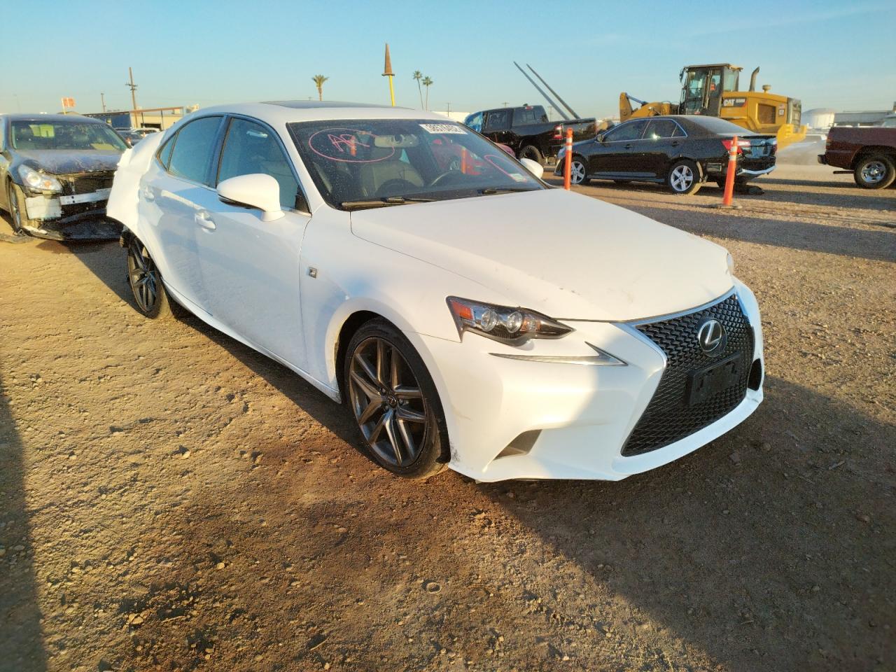 LEXUS IS 250 2014 with VIN JTHCF1D28E5000818 - Photo from auction
