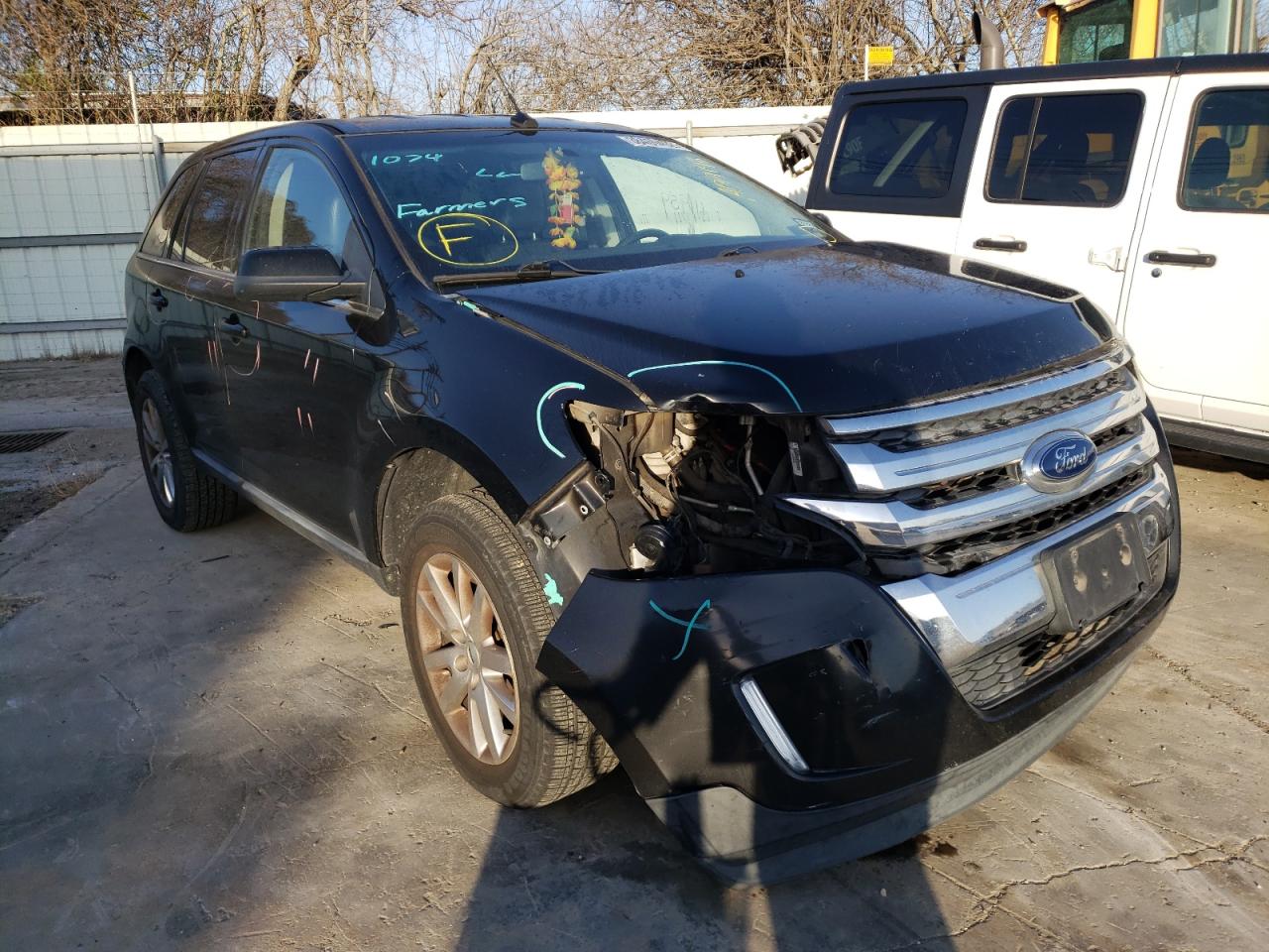 FORD EDGE LIMIT 2012 with VIN 2FMDK3KC9CBA09198 - Photo from auction