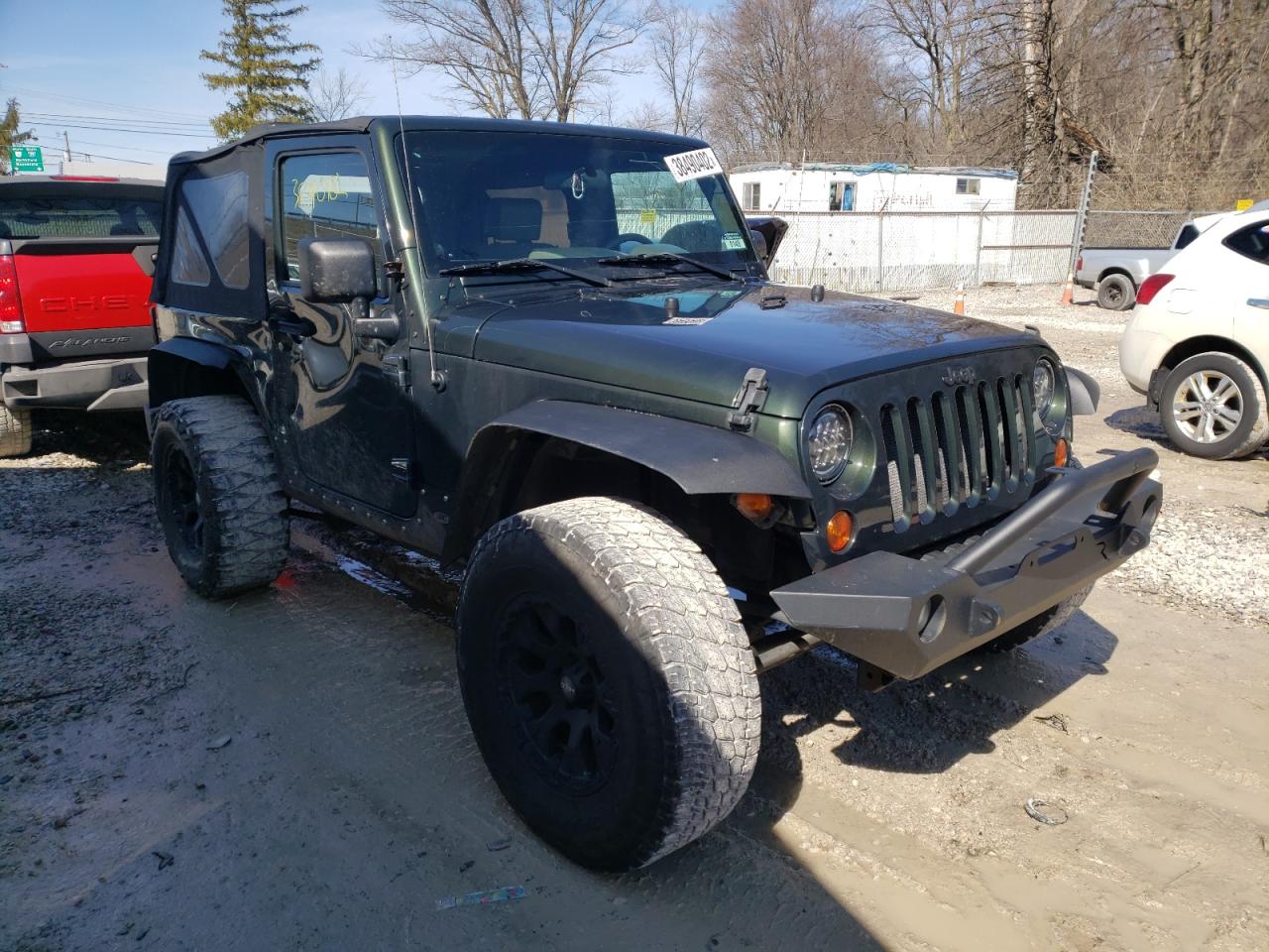 JEEP WRANGLER S 2010 with VIN 1J4GA2D10AL179239 - Photo from auction
