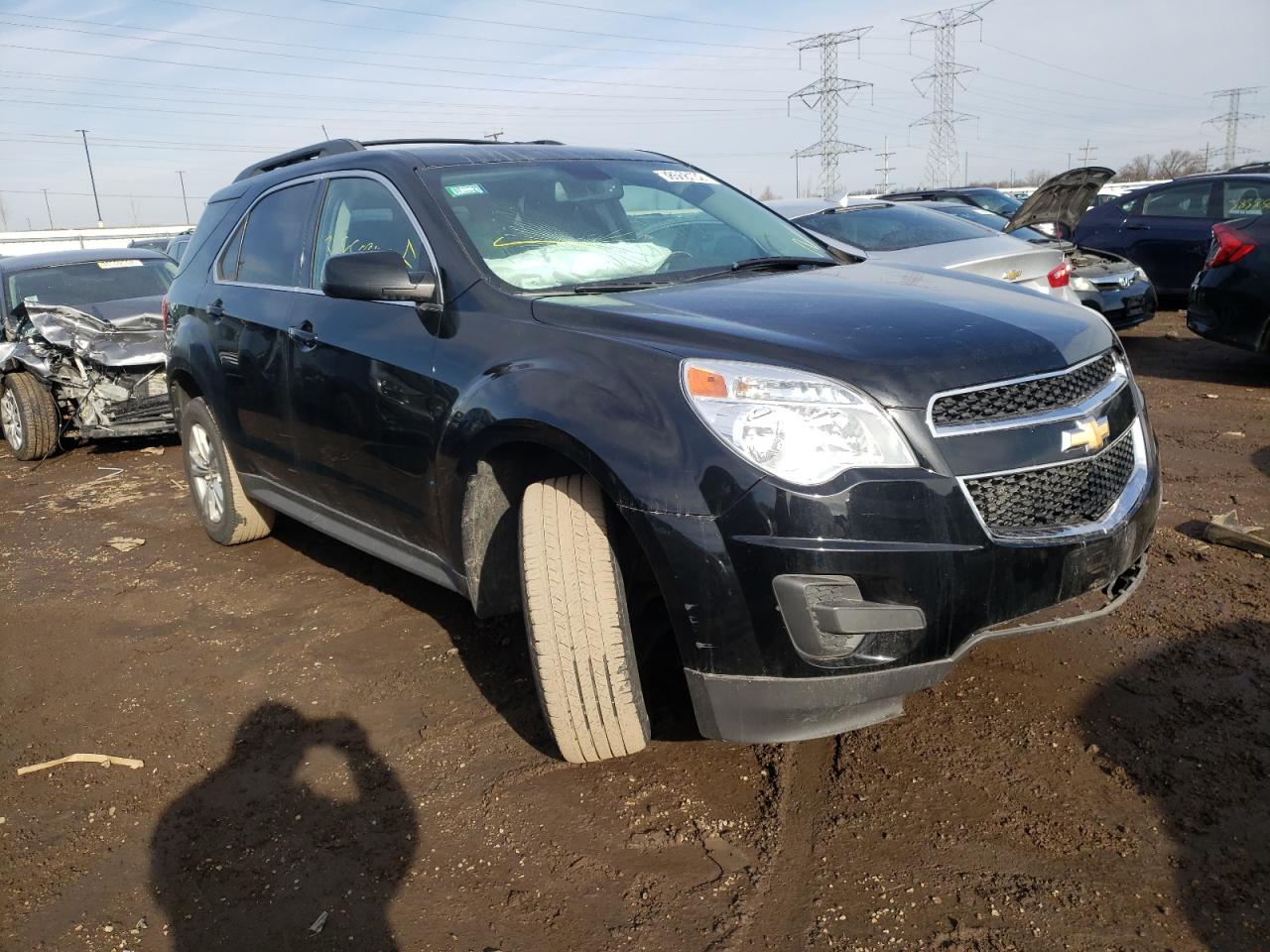 CHEVROLET EQUINOX LT 2010 with VIN 2CNALDEW8A6395596 - Photo from auction