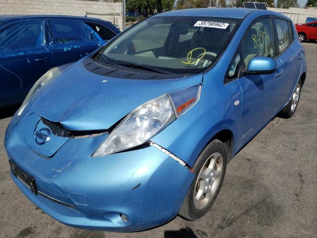 Photo 2 from auction – 2011 NISSAN LEAF SV with VIN JN1AZ0CP5BT008828