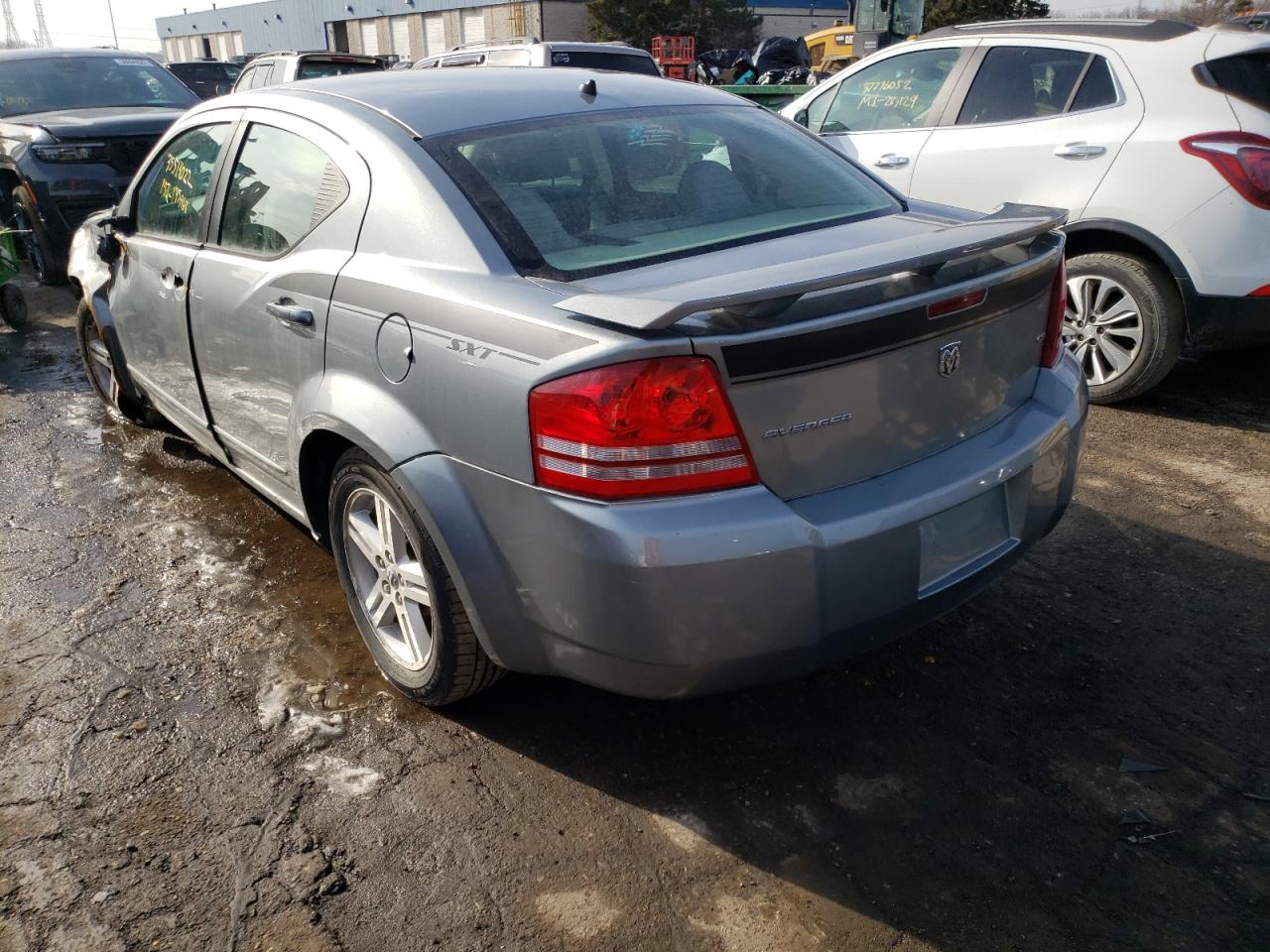 Photo 3 from auction – 2008 DODGE AVENGER SX with VIN 1B3LC56K18N626473