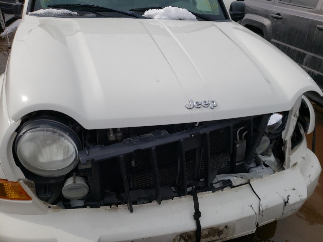 Photo 9 from auction – 2007 JEEP LIBERTY SP with VIN 1J4GL48K77W584952