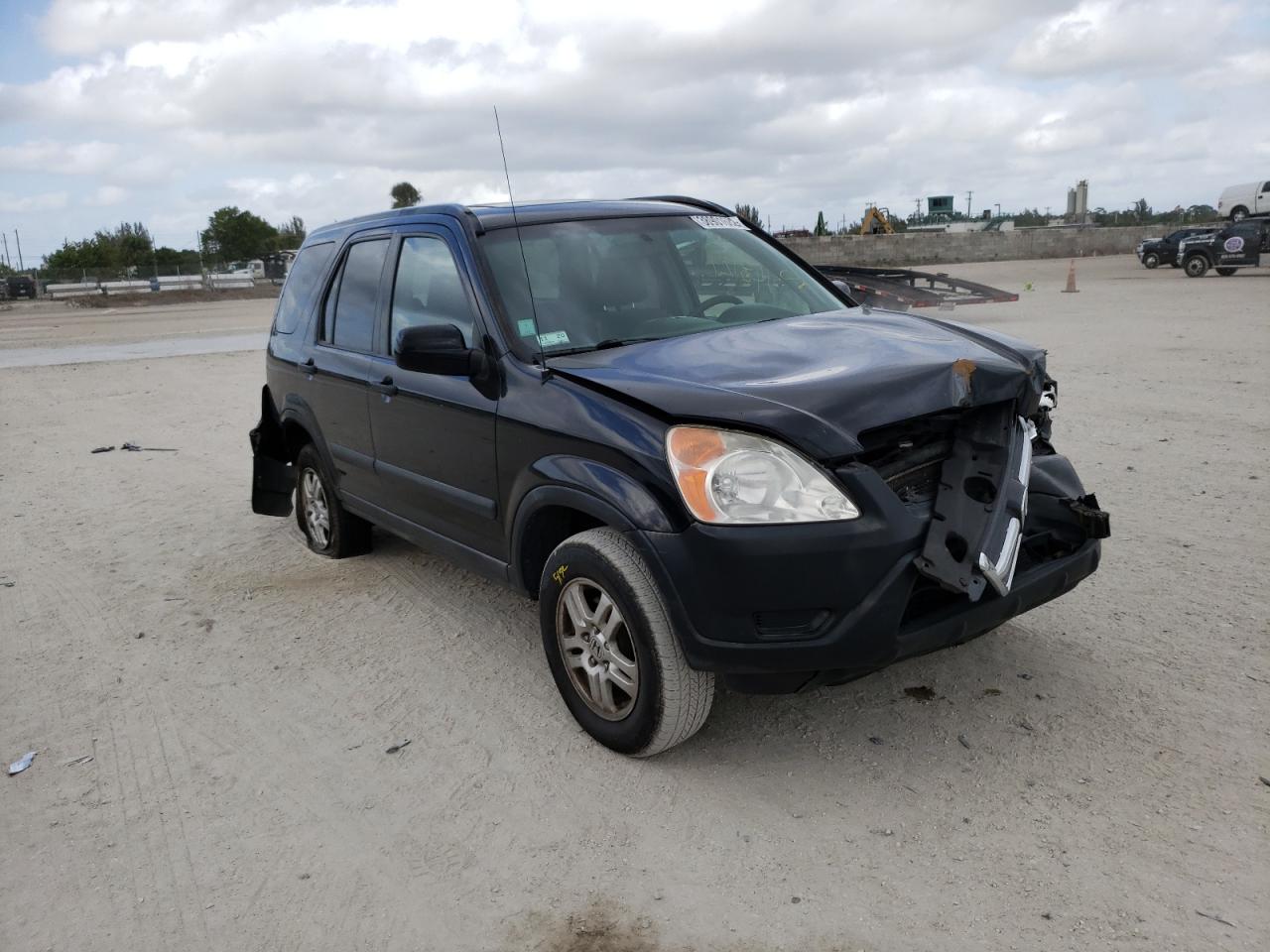 HONDA CR-V EX 2002 with VIN JHLRD78852C039914 - Photo from auction