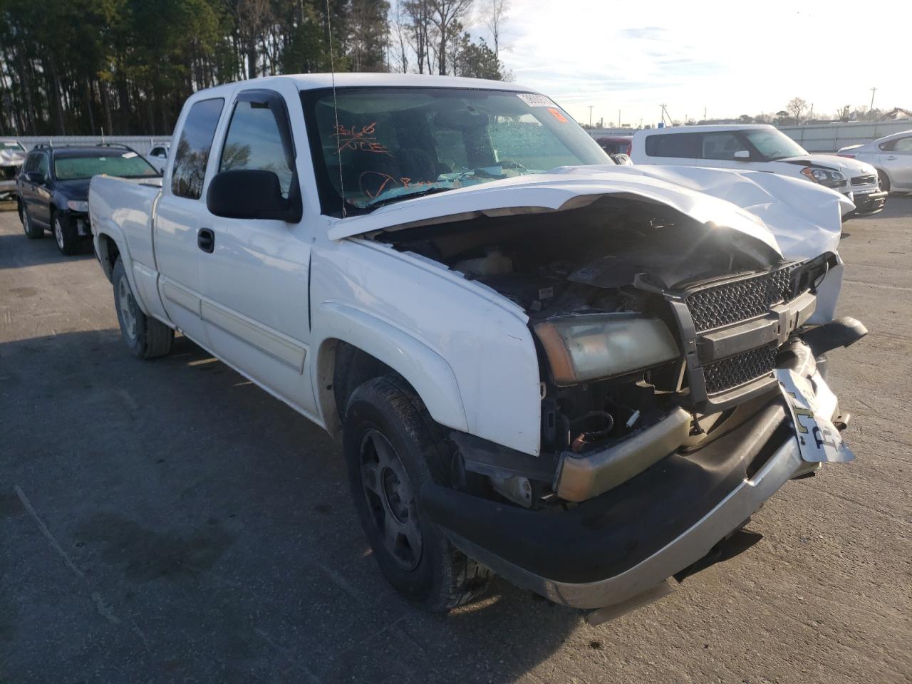 CHEVROLET SILVERADO 2005 with VIN 1GCEK19Z35Z320617 - Photo from auction