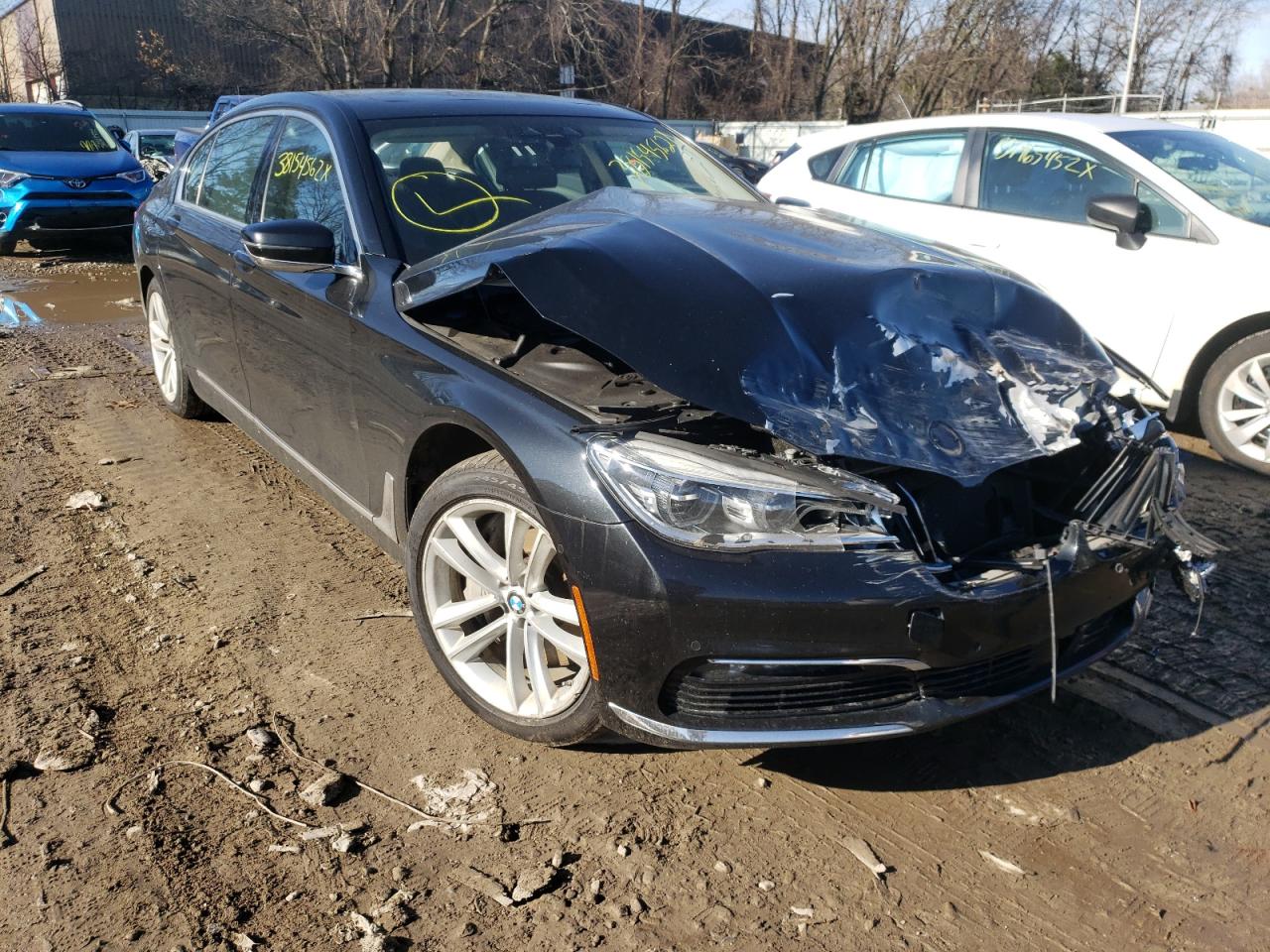 BMW 750 XI 2016 with VIN WBA7F2C55GG418407 - Photo from auction